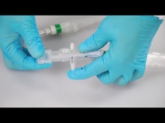 Y قطعة 72H المفتاح الدفع القسطرة الشفية المغلقة