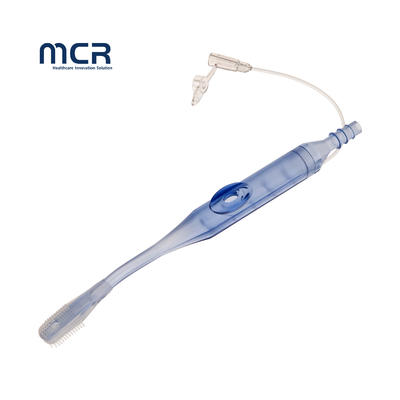 Nursing Product Comfortable and Hygienic Silicone Brush Head Suction Toothbrush for ICU Patients