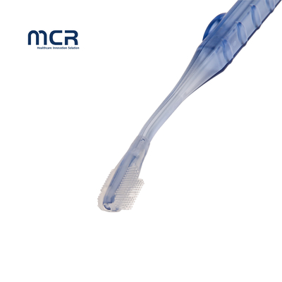 Nursing Product Comfortable and Hygienic Silicone Brush Head Suction Toothbrush for ICU Patients