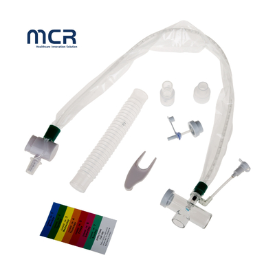 Closed Suction Catheter T-piece 24 Hours Soft Blue Suction Tip Reduce Trauma