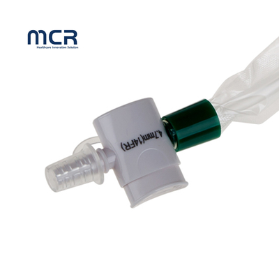 Closed Suction Catheter T-piece 24 Hours Soft Blue Suction Tip Reduce Trauma