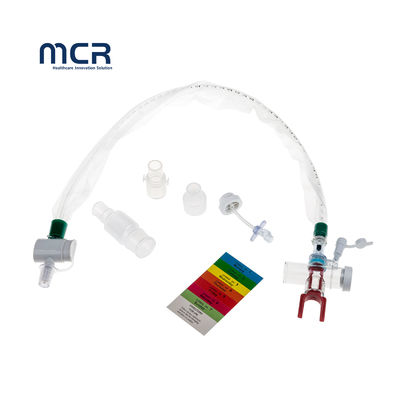 سعر جيد 10Fr to 16Fr multi-specification T-connector MDI medication port closed suction catheter 600mm dedicated endotracheal intubation الانترنت