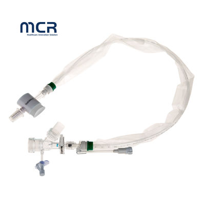 سعر جيد Disposable Closed Suction Tube Luer Lock Push-pull Switch Double Rotary Joint 72 Hours الانترنت