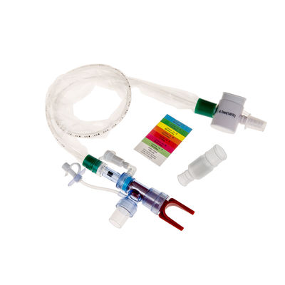 سعر جيد 72H Closed Suction Catheter with Turbulent Cleaning Chamber Continuous Breathing and Cross Infection Prevention الانترنت