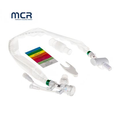 سعر جيد 24H Closed Suction Catheter with Double Swivel Connectors PU Protective Sleeve for Continuous Breathing الانترنت