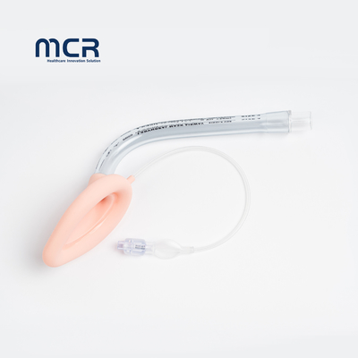 سعر جيد أنبوب مرن مقوس قناع الحنجرة مجرى الهواء مع الأكمام الناعمة السائل السيليكون PVC Materia الانترنت