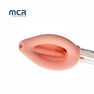 سعر جيد قناع الحنجرة السيليكوني مزدوج الضوء طرق الهواء المستخدمة لمرة واحدة LMA ISO FDA الانترنت