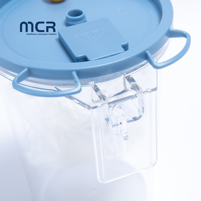 الضغط السلبي الطبي علبة الص aspirator الناعمة والشفافة والحقيبة